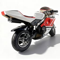 Mini Moto GP pour Enfants Moteur 49cc Démarrage à Tirette - دراجة نارية محرك بنزين 7