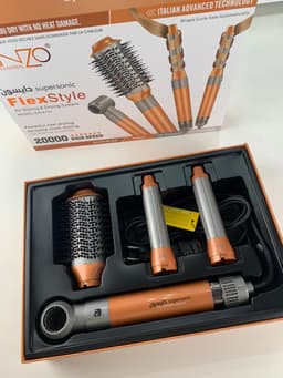 ENZO PROFESSIONAL Brosse Coiffante Multifonctionnelle 4 en 1 – فرشاة تصفيف الشعر متعددة الوظائف 5