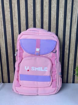 Sac à Dos Scolaire pour Enfnats U-Smile Rose SACKDS09RS - حقيبة مدرسية للأطفال 1