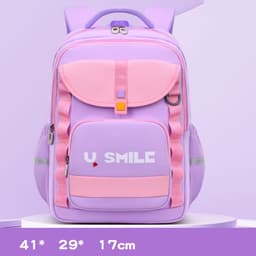 Sac à Dos Scolaire pour Enfnats U-Smile Mauve SACKDS09MV - حقيبة مدرسية للأطفال 3