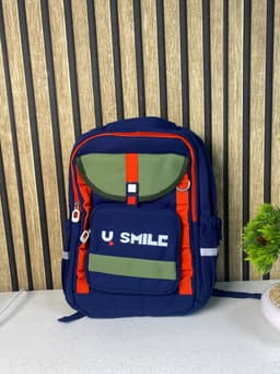 Sac à Dos Scolaire pour Enfnats U-Smile Bleu et Vert SACKDS09BV - حقيبة مدرسية للأطفال 4