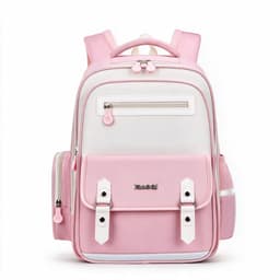Sac à Dos Scolaire Style Kawaii Grand Volume Tissu Imperméable Bleu Nuit SACKDS08BLN - حقيبة مدرسية بتصميم كاوايي 2
