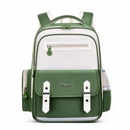 Sac à Dos Scolaire Style Kawaii Grand Volume Tissu Imperméable Bleu Nuit SACKDS08BLN - حقيبة مدرسية بتصميم كاوايي 6