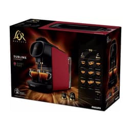 MACHINE À CAFÉ CAPSULES L'OR BARISTA ROUGE - PHILIPS  10