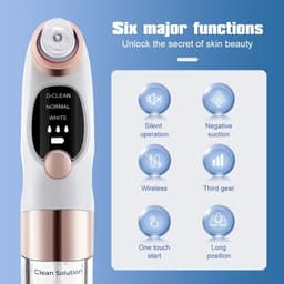 Aspirateur de Point Noirs avec 6 têtes d’aspiration et 3 modes – جهاز إزالة الرؤوس السوداء 8