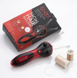 آلة إزالة شعر الوجه بالخيط الكهربائية من ENZO Professional - بشرة ناعمة كالحرير في دقائق 3