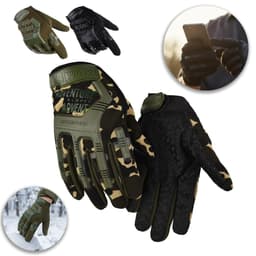 PACK Casque Moto avec Lunettes Amovibles + Gants Anti-dérapants avec conception d’amortissement 8