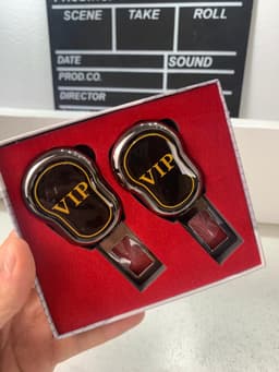 Attache Ceinture pour voiture 2Pcs Design VIP 3