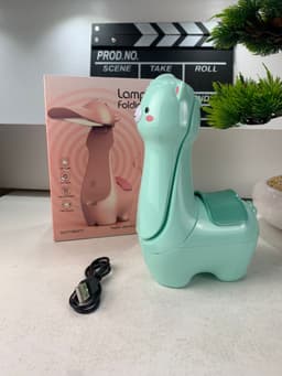 Lampe Veilleuse Lama Mignonne LED avec Porte-stylo – مصباح على شكل لاما لمكتب الأطفال 5